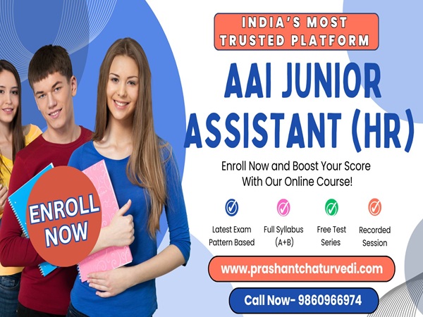 AAI JUNIOR ASSISTANT (HR)-BILINGUAL/HINGLISH